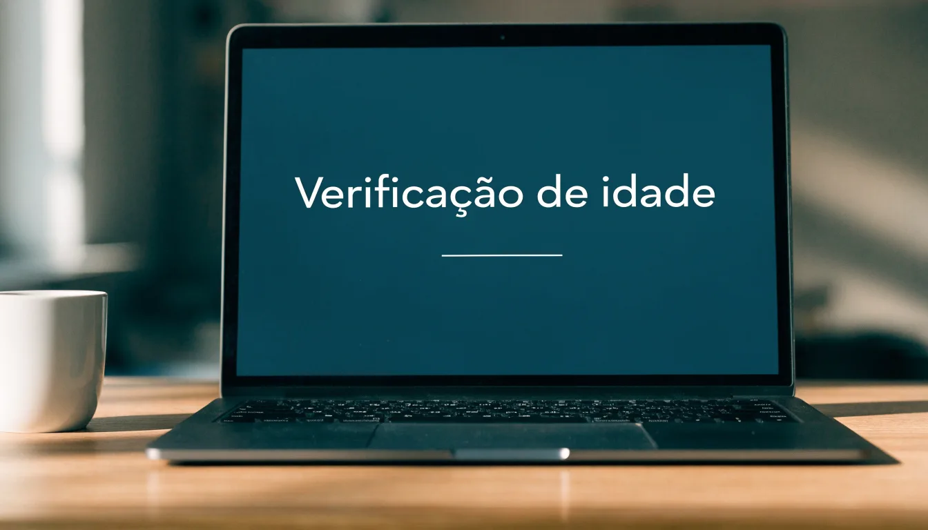 Uma folha de licença em papel com um selo vermelho, pousada numa secretária de madeira ao lado de uma caneta